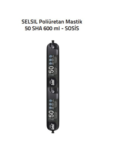 POLİÜRETAN MASTİK 40 SHA SOSİS BEYAZ - SELSİL (600ml) (K-20)